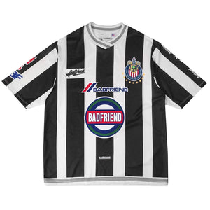 BadFriend Soccer Jersey – Black / White