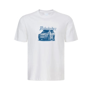 No Bad Vibez Parking Lot Talks Tee - White