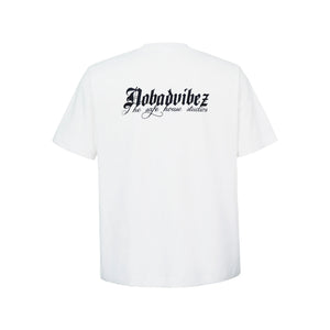 No Bad Vibez CLSK Tee - White