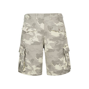 No Bad Vibez Soldier Shorts - Off White