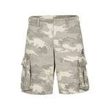 No Bad Vibez Soldier Shorts - Off White