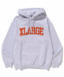XLarge College Logo Hooded Sweatshirt - Ash