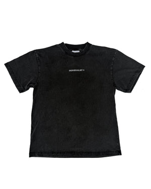 Individualist Core Logo SS Tee – Vintage Black
