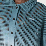 Honor The Gift Crochet Ombre Shirt – Green