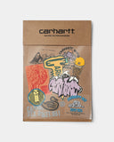 Carhartt WIP Sticker Bag (10 Stickers) - Multicolor