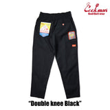 Cookman Chef Pants - Double Knee Ripstop : Black