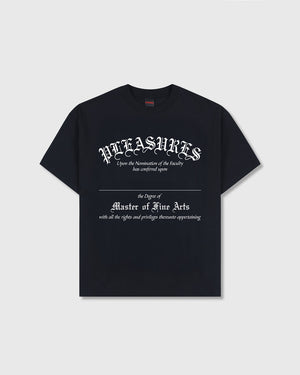 Pleasures Degree T-Shirt - Black