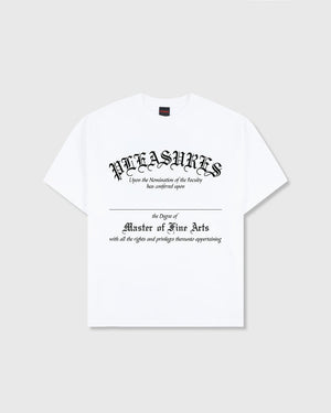 Pleasures Degree T-Shirt - White