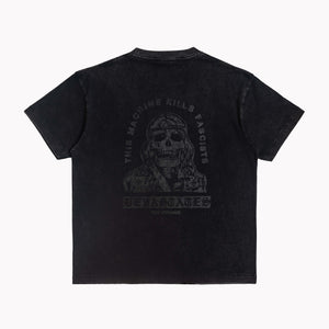 Deva States Machina GFX T-Shirt - Washed Black