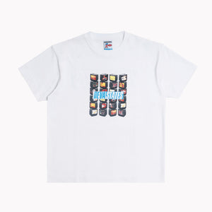 Deva States Broadcast GFX T-Shirt - White