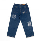 Pas De Mer Doily Pants – Blue