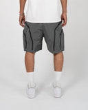 EPTM Double Zip Shorts – Grey