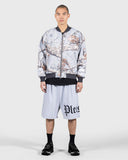 Pleasures Oe Wide Shorts - Grey Mélange