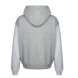 No Bad Vibez Light Sleeves Hoodie - Ash Gray