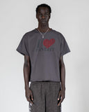 Puppet Theater I ♥ Fantasy Punk Tee - Charcoal