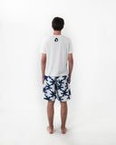 Cabrio Big Monogram Short - Navy