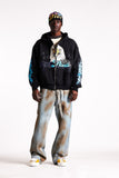 Diet Starts Monday Hell Bent Full Zip Sweatshirt – Vintage Black
