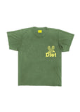 Diet Starts Monday Winged Eagle Tee – Washed Olive