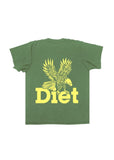 Diet Starts Monday Winged Eagle Tee – Washed Olive