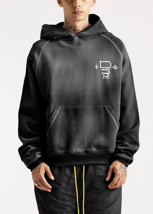 Diet Starts Monday Contrast Stitch Hoodie – Vintage Black