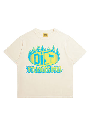 Diet Starts Monday INTL Flame Tee - Antique White