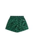 Diet Starts Monday Checkered Nylon Shorts – Green