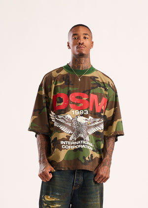 Diet Starts Monday DSM Eagle Camo Tee – Camo