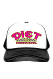 Diet Starts Monday Diet INTL Trucker Hat - White/Black