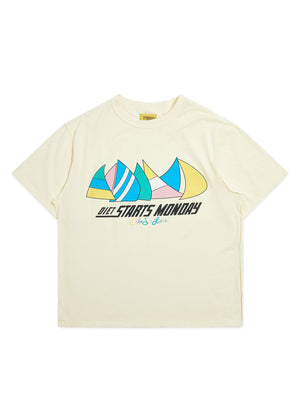 Diet Starts Monday Sails Tee - Antique White