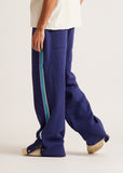 Diet Starts Monday Crochet Panel Pant - Blue