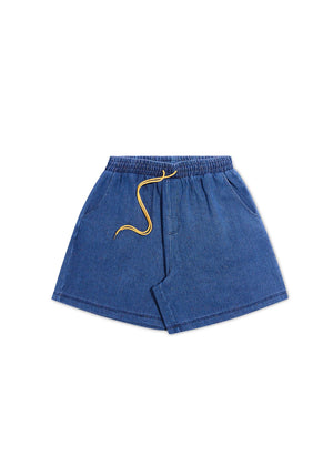 Diet Starts Monday Dropoff Shorts - Indigo/Red