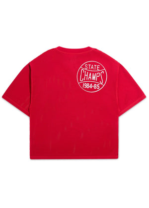 Diet Starts Monday State Champs Practice Jersey - Red/White