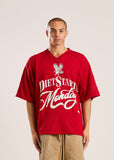 Diet Starts Monday State Champs Practice Jersey - Red/White