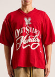 Diet Starts Monday State Champs Practice Jersey - Red/White