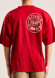 Diet Starts Monday State Champs Practice Jersey - Red/White