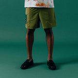 Students Darnell Nylon Shorts - Olive