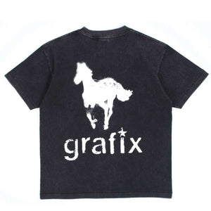 Deva States Dash Gfx T-shirt – Washed Black