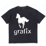 Deva States Dash Gfx T-shirt – Washed Black