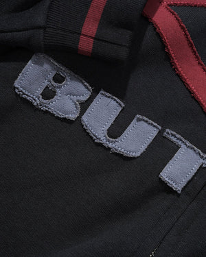Butter Goods X Umbro Diamond Fleece Zip-Thru Jacket - Black