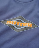Butter Goods X Umbro Diamond Logo Tee - Pacific