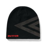 Butter Goods X Umbro Diamond Skully Beanie - Black
