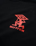 Butter Goods X Umbro Diamond Terrain Tee - Black