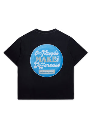 Diet Starts Monday Distro Tee – Vintage Black