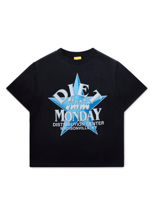 Diet Starts Monday Distro Tee – Vintage Black