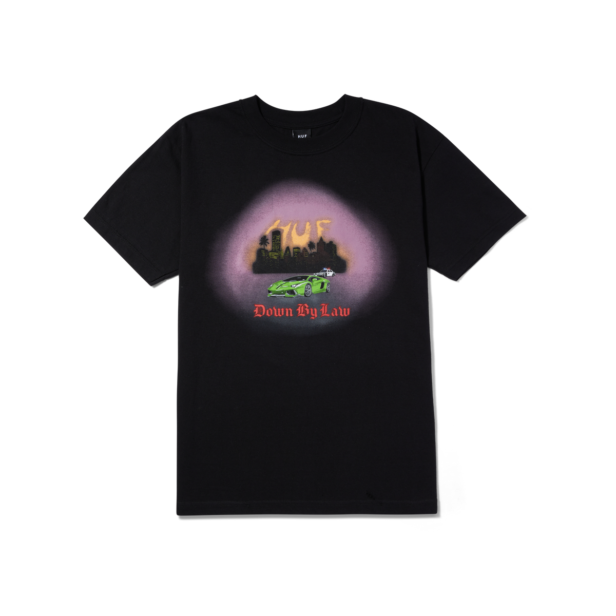 HUF Down By Law S/S Tee - Black