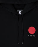 Edwin Japanese Sun Hoodie Sweat - Black