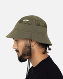 EPTM Snap Button Bucket Hat - Olive
