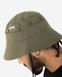 EPTM Snap Button Bucket Hat - Olive