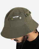 EPTM Snap Button Bucket Hat - Olive