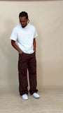 EPTM Vintage Carpenter Pants - Brown